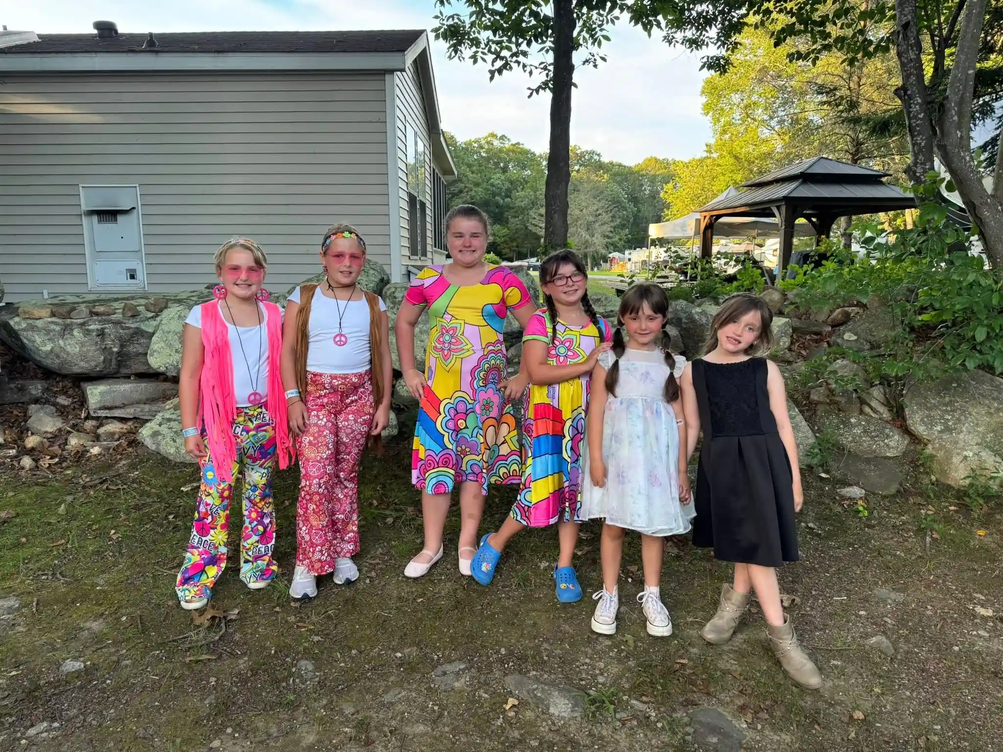 Family camping adventures in Bozrah CT with activities for kids and adults